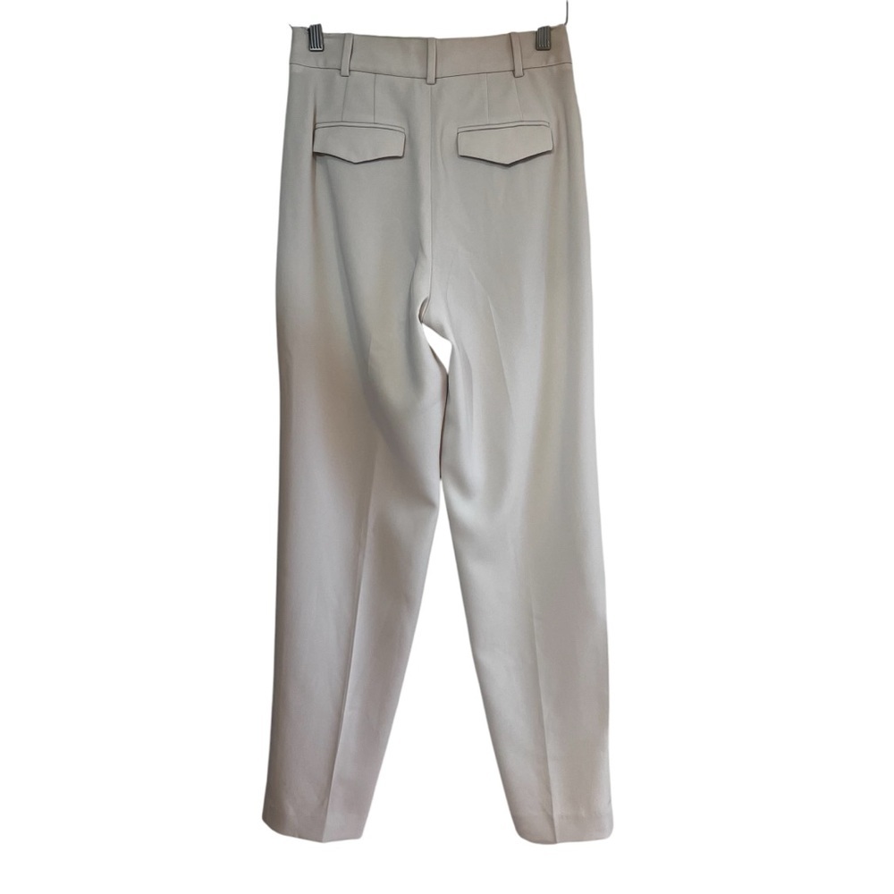 Babaton Cream Pleated Pants - Picture 7 of 14